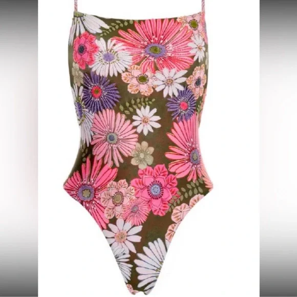 π₯ Agua Bendita Kali Floral One Piece Swimsuit - Reduced π - Picture 2 of 15